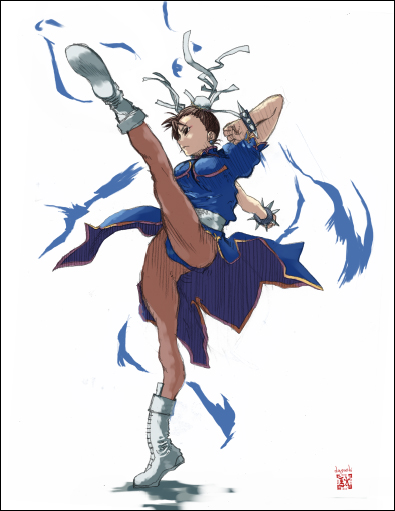 ストリートファイター2ダッシュ・春麗ファンブック（春麗 FAN BOOK